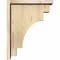 Ekena Millwork Mediterranean Rough Sawn Corbel w/Backplate, Douglas Fir, 8"W x 14"D x 18"H COR08X14X18MED01RDF - alternate 2